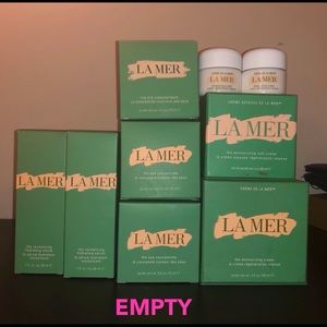 La Mer Empty jars/bottles